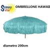 SUNNY STAR OMBRELLONE HAWAY DIAMETRO 200 CENTIMETRI VERDE ACQUA