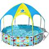 Bestway 56432 Steel Pro Splash-in-shade Ø244x51cm Round Tubular Pool Without Filter/purifier Multicolor 1688 Liters