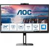 AOC V5 24V5CW/BK Monitor PC 60,5 cm (23.8') 1920 x 1080 Pixel Full HD LED Nero