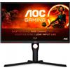 AOC G3 25G3ZM/BK Monitor PC 62,2 cm (24.5') 1920 x 1080 Pixel Full HD Nero, Rosso