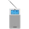 Kenwood CR-M10DAB-W - Radio compatta, DAB +, FM, Bluetooth, Line-In, jack per cuffie, funzione sveglia, colore: Bianco