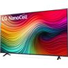 LG NanoCell 75'' Serie NANO82 75NANO82T6B, TV 4K, 3 HDMI, SMART 2024