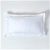Homescapes Federa in raso a righe, 100% cotone egiziano Oxford, standard e king size, in percalle da 330 fili, antiacaro, Cotone, White, King (19 x 36 / 48 x 91 cm)