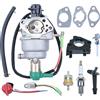 Adefol Kit Carburatore per Honda GX390 GX340 Motore/Generatore, ADEFOL Carburatore con Candela e Guarnizione Ricambio Carburatore Universale per 8HP 9HP 11HP 13HP Serie Motore