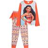 Disney Pigiama da Bambina Moana per Ragazze Pigiama a Figura Intera per Bambini