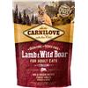 CARNILOVE Cat Lamb & Wild Boar Sterilised 400g