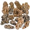 Unocho Rocce Naturali Dragon Stone Seiryu 9kg Pietre per Acquario Aquascaping Decorazione Paesaggio Modello Paludario Habitat per Anfibi(5-20cm)