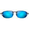 Maui Jim HOOKIPA Occhiali, Smoke Grey, 1 pezzo (confezione da 1) Unisex Adulti, Grigio fumo