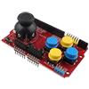 HALJIA Tastiera Joystick Shield Expansion Board Game Joystick Simulazione Tastiera e Mouse Funzione Compatibile con Arduino NRF24L01 5110 LCD I2 C IIC