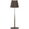 BOT LIGHTING Maya 3W Corten IP54 ricaricabile - MAYA-C