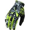 O'NEAL | Guanti da ciclismo e motocross | MX MTB DH FR Downhill Freeride | Materiali resistenti e flessibili, palmo ventilato | Matrix Glove Attack | Unisex