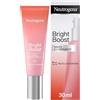 Neutrogena Bright Boost Siero Viso Illuminante, Siero viso antirughe per un colorito più luminoso e uniforme, Siero idratante viso con Neoglucosamina rigenerante per tutti i tipi di pelle, 30 ml