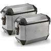 Givi Coppia Valigie Laterali Givi TREKKER ALASKA in Alluminio Arg