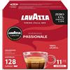 Lavazza, A Modo Mio Passionale, 128 Capsule Caffè, per un Espresso con Note di Caramello e Cioccolato, 100% Arabica, Intensità 11/13, Tostatura Scura, 8 Confezioni x 16 Capsule