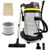 MAXBLAST - Aspirapolvere Industriale 60 L Serbatoio 50 Litri Secco e Umido Senza Sacco o Con Sacco Opzione per Aspirazione Solidi e Liquidi Filtro HEPA Capacità 60L
