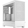 Fractal Design Pop Air White - Tempered Glass Clear Tint - Honeycomb Mesh Front - TG side panel - Three 120 mm Aspect 12 fans included - ATX High Airflow Mid Tower PC Gaming Case