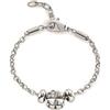 Morellato Bracciale Donna Acciaio Drops con quadrifoglio Argento Morellato SCZ170