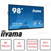 IIYAMA TE9812MIS-B3AG - Display interattivo IIYAMA LCD Touchscreen da 98 Pollici 4K