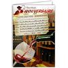 Afie Biglietto di auguri per compleanno rosso lucido con bigliettino staccabile per mettere in un portafoglio la Costa dei vini di Bordeaux Borgogna Rhône Alsace Loire