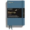 LEUCHTTURM1917 Start-up Journal, 15 passi per fondare un'impresa, A5 | Di Tim Jaudszims, business angel, copertina rigida, 294 pagine numerate, inglese, carta da 100 g/m² senza acidi