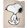 QINGxun Snoopy Coperta Plaid Morbida E Calda Per Bambini Pile Con Stampa,ragazzi E Adulti,stampa Digitale 3D 40x50inch(100x130cm)