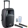 SOUNDSATION GO SOUND 15AIR CASSA PORTATILE A BATTERIA 15'' 800W LETTORE MP3 USB BLUETOOTH