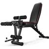 GJXJY Panca Pieghevole Palestra Leg Extension Leg Curl, Panca Reclinabile Palestra Professionale, Multifunzione Panca per Pesi Addominali, Massimo 440 Lb