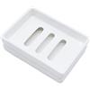 Lofekea Sover Saver - Portasapone in ceramica, a doppio strato, scolapiatti