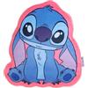 Disney Stitch Cuscini Peluche 3D Divertenti per Divano o Letto, Cuscino Decorativo per Bambini e Donne, Regali Bambini (Blu/Rosa Stitch, L35 x W33)