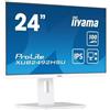 Iiyama Xub2492hsU-W6 Monitor Pc 23.8'' 1920x1080 Pixel Full Hd Led Bianco T_0178