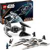 LEGO Star Wars Fang Fighter Mandaloriano vs TIE Interceptor, Set con Modellini da Costruire, Gioco per Bambini e Bambine da 9 Anni con 3 Minifigure, Droide e Darksaber, Idea Regalo di Compleanno 75348