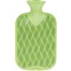 fashy Borsa dell'acqua calda a quadretti ondulati, 2 l, verde