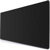 YEBMoo Tappetino per Mouse esteso per Giochi Extra Grande 900 x 400 x 3 mm con Base Antiscivolo per PC Laptop (90x40 Black010)