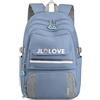 FORRICA Ragazze Zaino Adolescenti Zaini Scuola Grande Donna 15.6 Pollici Zaino Porta PC Computer Zainetto Nylon Daypack per Viaggio Lavoro Università Blu