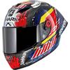 Shark e-bikers Shark Race-r PRO GP Replica Zarco Chakra He8408edvb, Casco Unisex Adulto, Carbon Violet Blue, XS