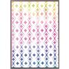 Sizzix Stencil A5, confezione da 1 - Decorazione cosmopolita e chic di Stacey Park