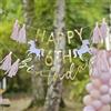 Ginger Ray Decorazione ecologica personalizzabile per feste di buon compleanno con principessa