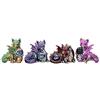 Nemesis Now Hatchling Treasures - Set di 4 pezzi, 5,5 cm, in resina, multicolore