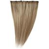 American Dream - Extension con clip, fissaggio rapido, con capelli umani, 45,8 cm