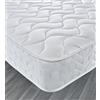 Starlight Beds Materasso, Tutti i Materiali Resistenti al Fuoco regolamentati, Bianco, Single Mattress (90cm x 190cm)