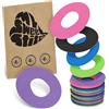 MySweetStitch - 25 x Dexcom G7 cerotti sensore, Ringpatch Ø 65mm, cerotto impermeabile, traspirante, delicato sulla pelle, Rainbow