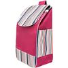 TAECOOOL Borsa per la spesa in tessuto Oxford, borsa di ricambio pieghevole per carrello, borsa per la spesa di ricambio pieghevole impermeabile per carrello della spesa (rosso)