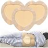 EDWERD Sacral Foam Wound Dressing - Letto Sore Pressure Adesivo Pad per Anziani Bedriden, Sterile Singolo Imballaggio, 3 Pz, 7 x 7