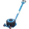 KATSU Tools KATSU Cric Pneumatico 3 Tonnellate Borsa Tripla Air Jack Martinetto di Sollevamento Rapido per Auto con Manico Pieghevole e Due Ruote, per Riparazione Automatica Cambio Pneumatici