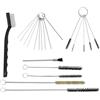 JNNJ 21 Pezzi Set di Pulizia per Pistole a Vernice, Set Spazzole Pulizia della Pistola a Spruzzo, Kit di Pulizia della Pistola a Spruzzo con Spazzola per Tubi, Spazzola per Rimuovere La Polvere