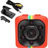 Rosixehird Videocamera HD - Videoregistratore per Fotocamera Ricaricabile DV1080P con Staffa | Videocamera Ricaricabile USB SQ8/SQ11, Memoria Integrata 32 GB, Adatta per Sport, MV, Sport estremi