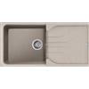 Elleci LGE48051 Lavello 1 vasca con gocciolatoio Reversibile Sopratop 100 x 50 cm finitura Granitek Classic Avena 51 Ego 480