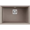 Elleci LGK12043BSO Lavello da Incasso 1 vasca Monovasca Sottotop 690 x 438 mm finitura Granitek Matt Tortora 43 KARISMA 120 SOTTOTOP
