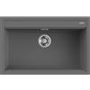 Elleci LKB13099 Lavello da Incasso 1 Vasca Monovasca 79 x 51 cm finitura Keratek Light Grey 99 Best 130
