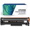 Generico Sostituzione Cartucce Toner Compatibili per HP CF244A 44A Compatibile per LaserJet Pro M15w M15a MFP M28w M28a (1 Nero)